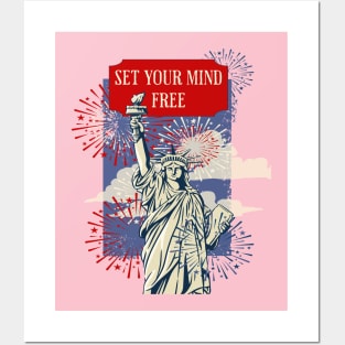 Set Your Mind Free Posters and Art